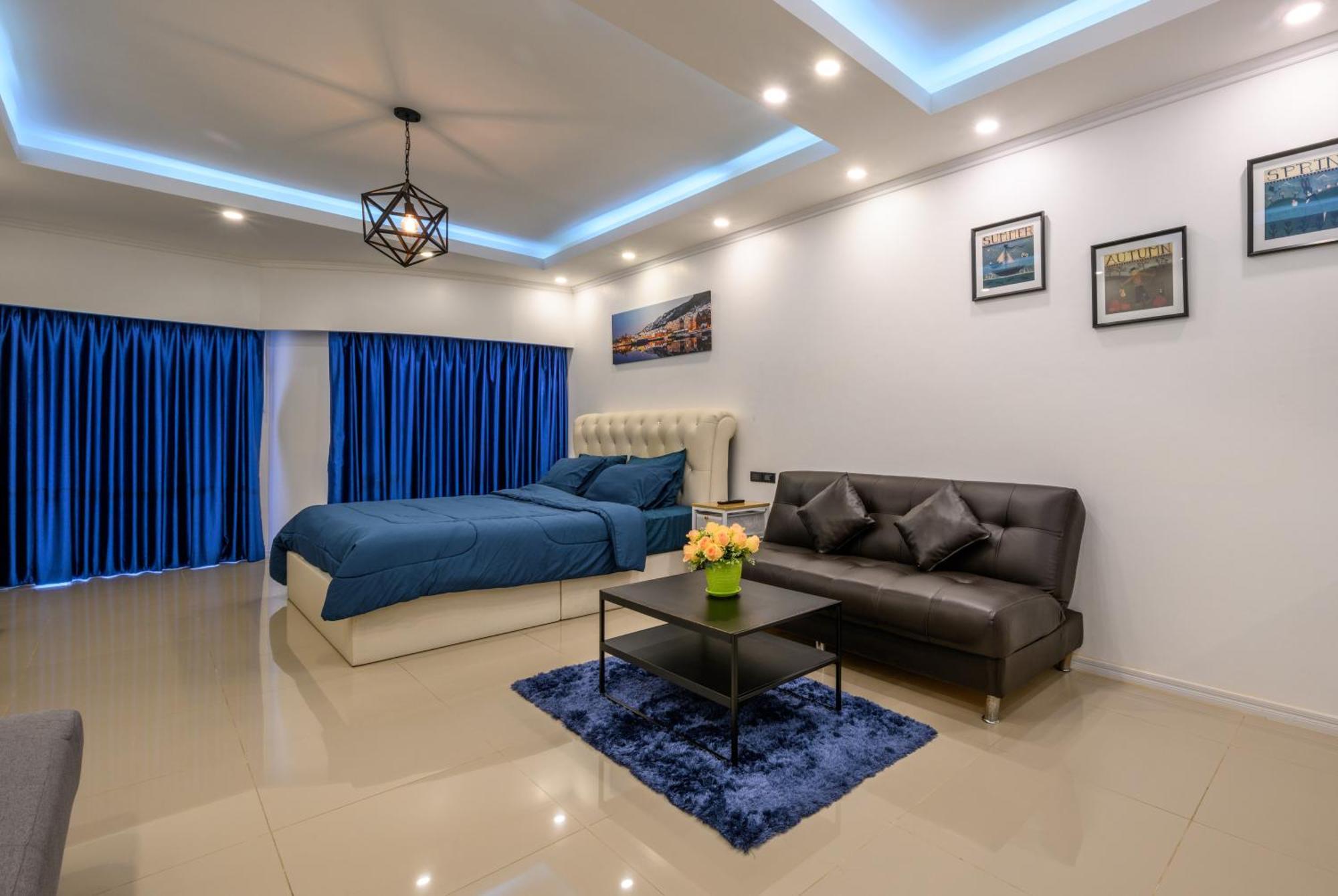 Jomtien Beachfront Stylish Studio , Stunning Seaview , Big Pool Dış mekan fotoğraf
